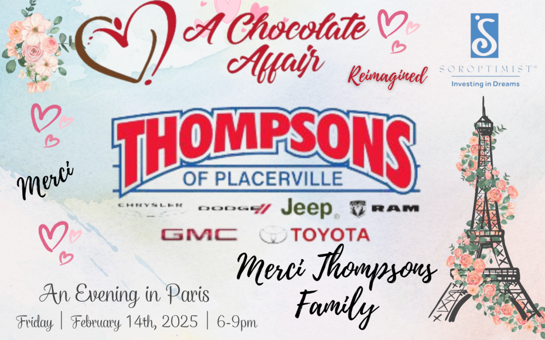 Chocolate Affair Sponsor – Thompsons Toyota for your Chocolate Marble sponsorship!