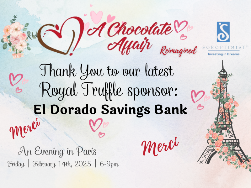 El Dorado Savings Bank – Royal Truffle Sponsor