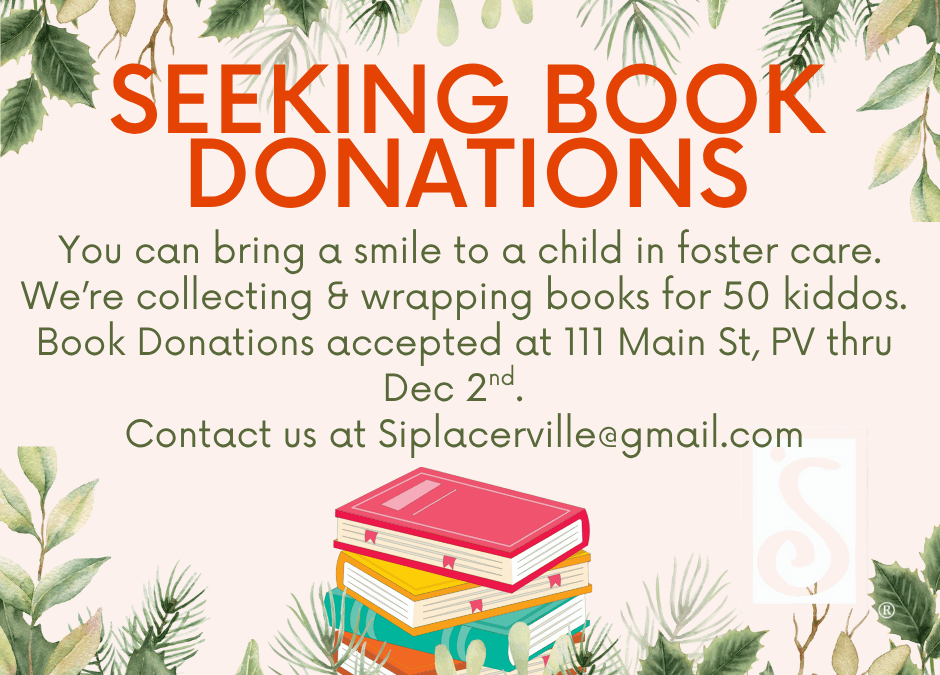 CASA Book Donations Needed by 12/2/25