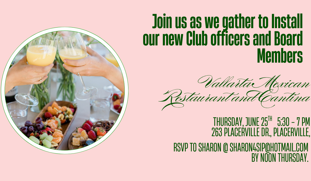 Club Officer Installation (6/25/2026)